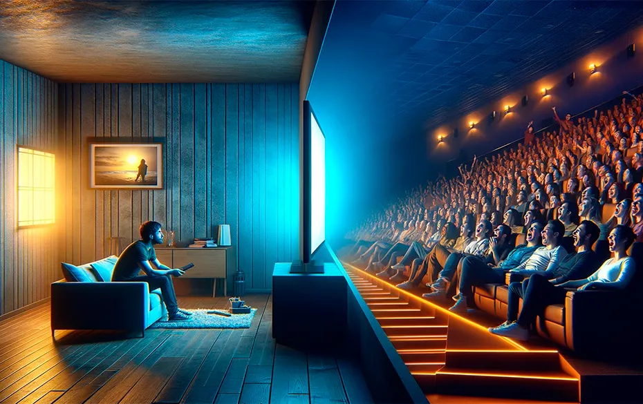 Streaming o cine: comparación de costos reales por mes